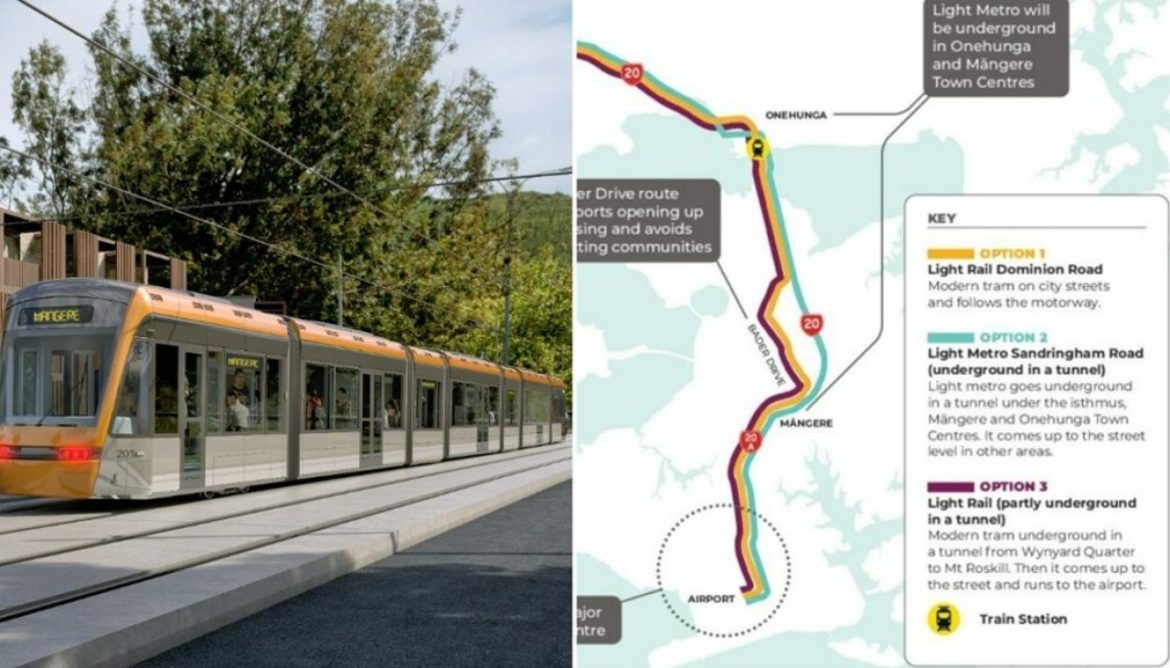 Aucklanders Undecided about Planned Light Rail Construction from Airport to CBD