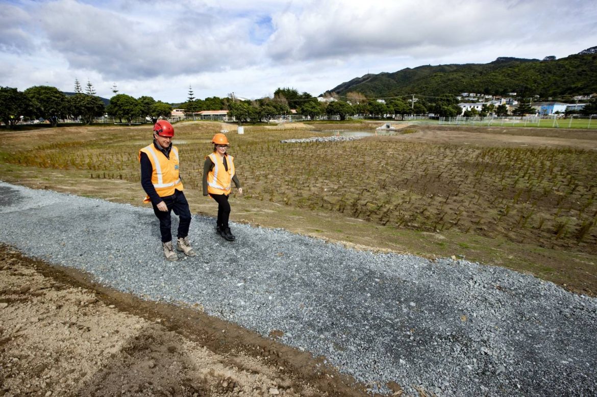 Soon-to-be-Built Wetland in Porirua Minimizes Flood Risk and Removes Sediments